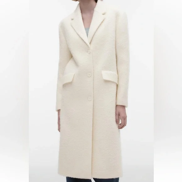 Zara STRAIGHT CUT WOOL BLEND Sizes New with